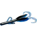 Zoom Baby Brush Hog Creature Black Sapphire - Zoom Bait