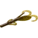 Zoom Baby Brush Hog Creature Green Pumpkin Red - Zoom Bait