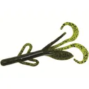 Zoom Baby Brush Hog Creature Green Pumpkin Green - Zoom Bait