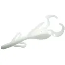 Zoom Baby Brush Hog Creature White - Zoom Bait