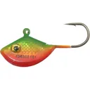 Northland UV Forage Minnow Fry Jig Green Perch 3/32 oz - Northland