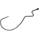 Gamakatsu Skip Gap Worm Hook #3/0 Black 5PK - Gamakatsu