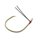 Owner Weedless Wacky Hook #2/0 Camo Green 4PK - Owner
