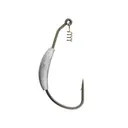 Berkley Fusion 19 Weighted Swimbait Hook #4/0 Smoke Satin 4PK - Berkley