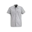 Military Surplus German Short Sleeve Service Shirt Grade 2 Blue Medium - Military Surplus