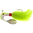 Road Runner Buck Tail Underspin Jig Chartruese/Red/Chartruese 1 oz - Road Runner