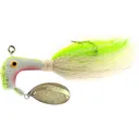 Road Runner Buck Tail Underspin Jig Chartruese/White/Chartruese&White Tail 1 oz - Road Runner