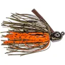 Buckeye Lures Russ Lane Pitch 'N' Skip Jig Green Orange 3/8 oz - GSM Outdoors