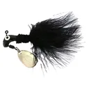 Road Runner Marabou Underspin Jig Black/Black 1/8 oz - Road Runner