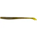 Yamamoto 5'' Kut Tail Worm Grn Pumpkin/Blk Flk - Yamamoto