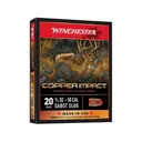 Winchester Copper Impact 20 Gauge Polymer Tip Sabot Slug 2-3/4" 3/4oz Case of 100 (20 Boxes of 5) - Winchester