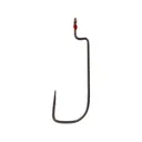 Mustad AlphaPoint Tak-Offset Worm Hook #3/0 Black Nickel 6PK - Mustad
