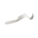 Mister Twister Twister Tail 4" Grub White 20PK - Mister Twister