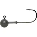 Keitech Tungsten Super Round 1/16oz Jighead #2/0 Black - Keitech