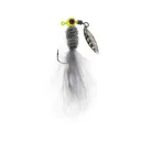 Mr. Crappie Marabou Sausage Spin Jig Gray Squirrel 1/8 oz - Mr Crappie