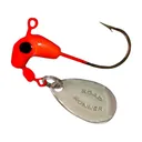 Road Runner Original Head 1/8oz Underspin Jighead Fluorescent Red 4PK - Road Runner