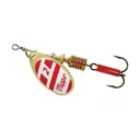 Mepps Aglia Plain Inline Spinner Gold/Red/White 1/6 oz - Mepps