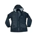 Wild Hare Shooting Gear Men's Hydro Elite Waterproof Shooting Jacket Black Small - Wild Hare Shooting Gear