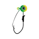 Eagle Claw Lazer Sharp Pro-V Weedless Eagle Eye 1/4oz Round Ball Jighead Firetiger - Eagle Claw