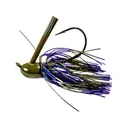 Crock-O-Gator Reaction Jig Green Pumpkin/Purple 3/4 oz - Crock-O-Gator