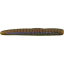 Roboworm Ned Worm 3" Worm Aaron's Green Pumpkin - Roboworm