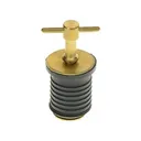 T-H Marine Twist Drain Plug 1" Brass - T-H Marine