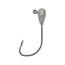 Eagle Claw Trokar Weedless Tube 1/4oz Jighead Platinum Black - Eagle Claw