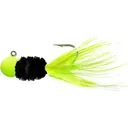 Team Crappie Slab Caller Jig Chartruese/Black/Chartruese 1/8 oz - Team Crappie