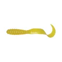Mister Twister Meeny Curly Tail 3" Grub Yellow 20PK - Mister Twister