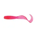 Mister Twister Meeny Curly Tail 3" Grub Pink 20PK - Mister Twister