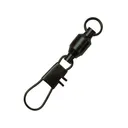 Eagle Claw Lazer Ball Bearing Swivel Interlock #2 Black - Eagle Claw
