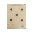 NRA Official Air Rifle Training Target TQ-5/5 25' Paper 100PK - Nra