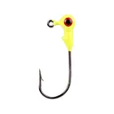Mr. Crappie Roundball Jighead 1/32oz Chartreuse 8PK - Mr Crappie
