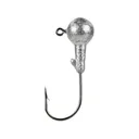 Mr. Crappie Roundball Jighead 1/16oz Unpainted 8PK - Mr Crappie