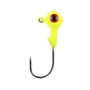 Mr. Crappie Roundball Jighead 1/8oz Chartreuse 8PK - Mr Crappie