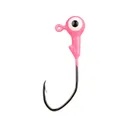Mr. Crappie Slab Slasher 1/16oz Round Ball Jighead Pink - Mr Crappie