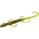 Zoom 6" Lizard Watermelon Red/Chart - Zoom