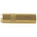 Dewey Cleaning Rod Thread Adapter Converts 12-28 Male to 5/16-27 Female Brass - J Dewey Rods