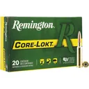 Remington Core-Lokt 6.5 Creedmoor Ammo 140 Grain Jacketed Soft Point Case of 200 (10 Boxes of 20) - Remington
