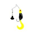 Mr. Crappie Spin Baby 1/8oz Tuxedo Black Nickel - Mr Crappie