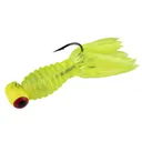 Mr. Crappie Sausage Head w/ Crappie Thunder Jig Hot Chartreuse 1/8 oz - Mr. Crappie