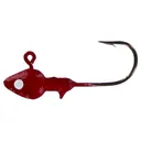 Big Bite Baits 1/16oz Minnow Jighead Red/White Eye - Big Bite Baits