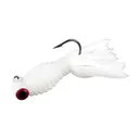 Mr. Crappie Sausage Head w/ Crappie Thunder Jig White 1/8 oz - Mr. Crappie