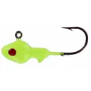 Big Bite Baits 1/16oz Minnow Jighead Chart/Red Eye - Big Bite Baits