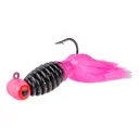 Mr. Crappie Sausage Head w/ Crappie Thunder Jig Pink Tuxedo 1/8 oz - Mr Crappie