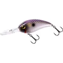 Bomber Fat Free Shad Jr Crankbait Purple Pearl Ayu - Bomber