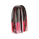 Z-Man Ez Skirt 3pk Black Red Chrome/Red Tips - Z-Man