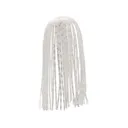 Z-Man Ez Skirt 3pk White Silver Glitter Scales - Z-Man