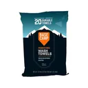 Dead Down Wind Base Camp Biodegradable Wash Towels, Hand and Field Wipes Unscented 20PK - Dead Down Wind