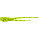 Bobby Garland Split Tail Minnow 2" Grub Chartreuse Gold Glitter - Bobby Garland